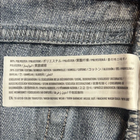 Hollister Low-Rise Medium Wash Baggy Jeans SZ 27 - Picture 10 of 14